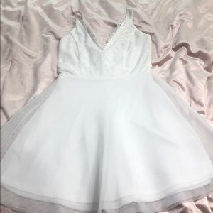White Miini Dress